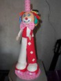 Boneco "Palhaço Pim-Pom "